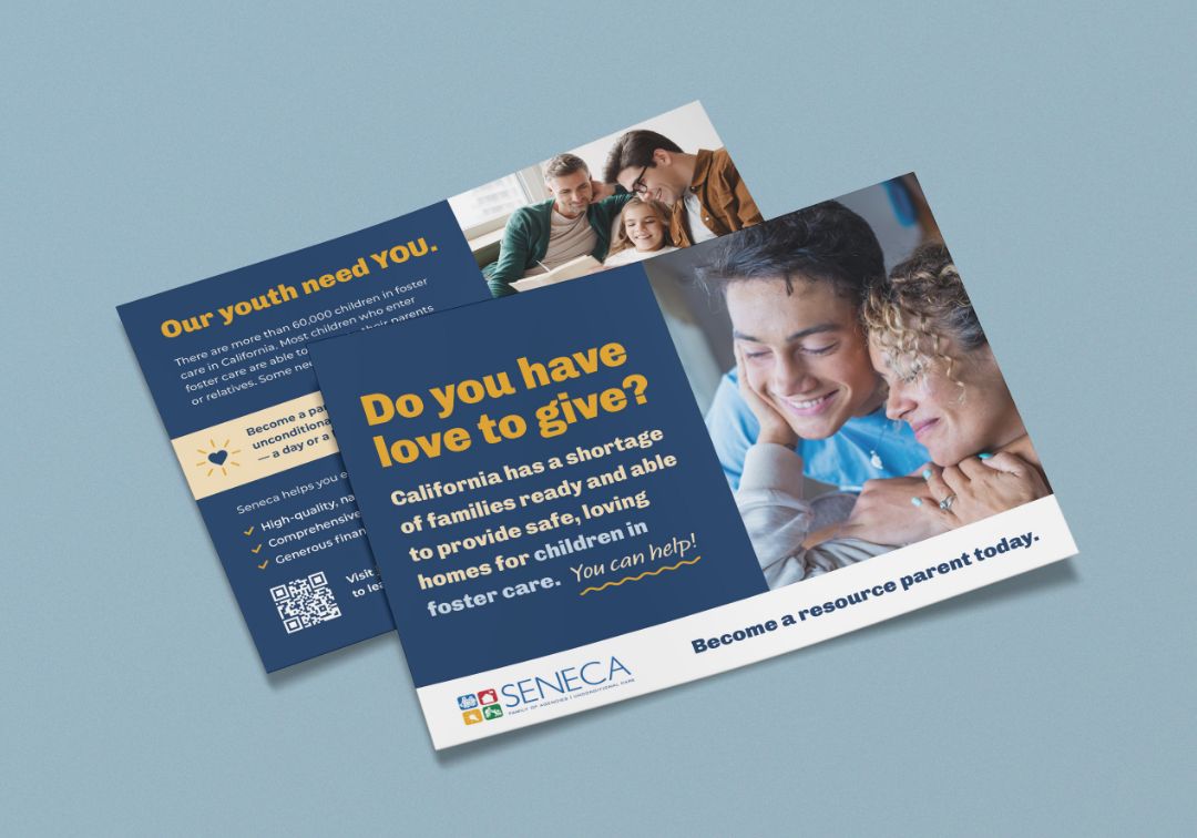 Seneca Family of Agencies Postcard