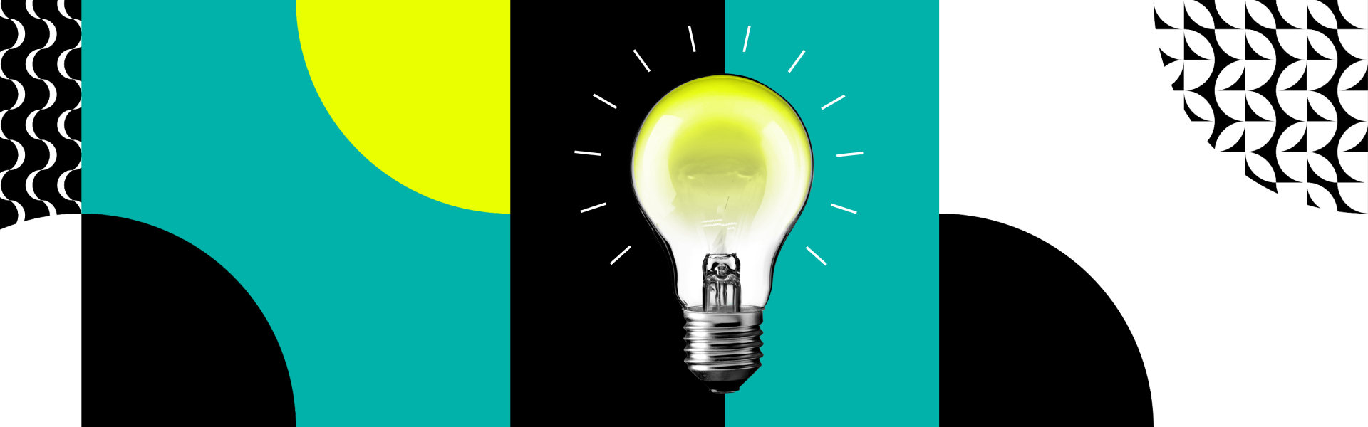 Graphic with lightbulb