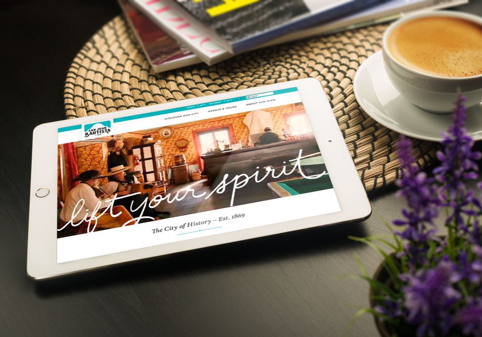 San Juan Bautista website design